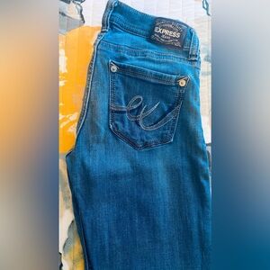 Express jeans, barely boot, size 4L